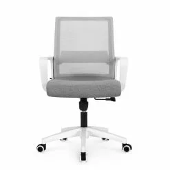Neo Chair 801 White Frame Mesh Office Chair
