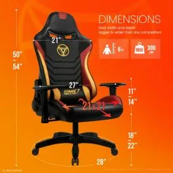 Neo Chair Marvel Gaming PRIME Iron Man Edition (MV-ARC-IM)