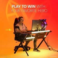 Neo Chair PRIME Iron Man Edition [Footrest Ver.] (MV-ARC-IM-R)