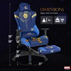 Neo Chair Marvel Gaming ETERNALS Gaming Chair- Ikaris R (MV-ETN-IK-R)