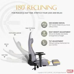 Neo Chair Marvel Gaming ETERNALS Gaming Chair- Thena R(MV-ETN-TH-R)