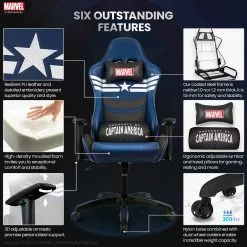 Neo Chair PRIME Captain America Edition (MV-ARC-CA)