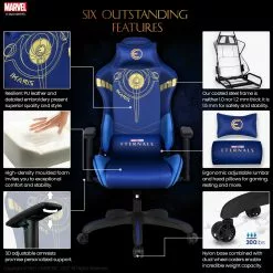 Neo Chair Marvel Gaming ETERNALS Gaming Chair- Ikaris (MV-ETN-IK)