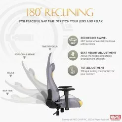 Neo Chair Marvel Gaming ETERNALS Gaming Chair- Thena (MV-ETN-TH)
