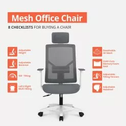 Neo Chair MK10H Gray (MS-M10H-GY) M-Series
