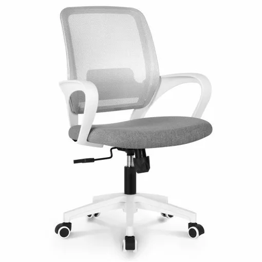 Neo Chair M28 White Frame Mesh Office Chair