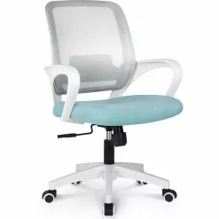 Neo Chair M28 White Frame Mesh Office Chair