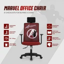 Neo Chair Marvel Gaming MK10 Avengers Edition [Headrest Ver.] (MV-M10H-AV)