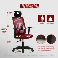 Neo Chair Marvel Gaming MK10 Avengers Edition [Headrest Ver.] (MV-M10H-AV)