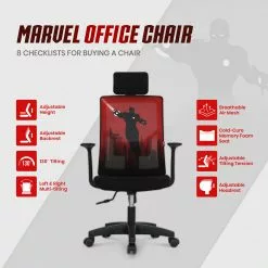 Neo Chair MK10 Iron Man Edition [Headrest Ver.] (MV-M10H-IM)