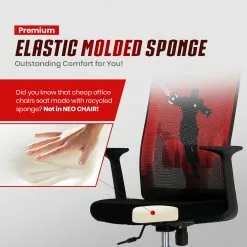 Neo Chair MK10 Iron Man Edition [Headrest Ver.] (MV-M10H-IM)