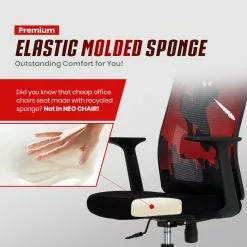 Neo Chair MK10 Spider-Man Edition (MV-M10-SM) Marvel Gaming
