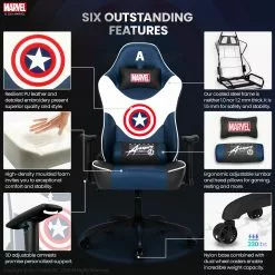 Neo Chair ULTIMATE Captain America Edition (MV-RAP-CA) 14 Neo Chair ULTIMATE Captain America Edition (MV-RAP-CA)